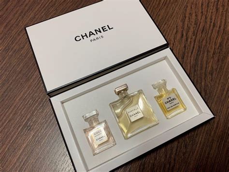 gabrielle chanel set|Chanel miniature perfume gift set.